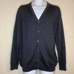 Boss Hugo Boss Slim Fit Extrafine Merino Cardigan